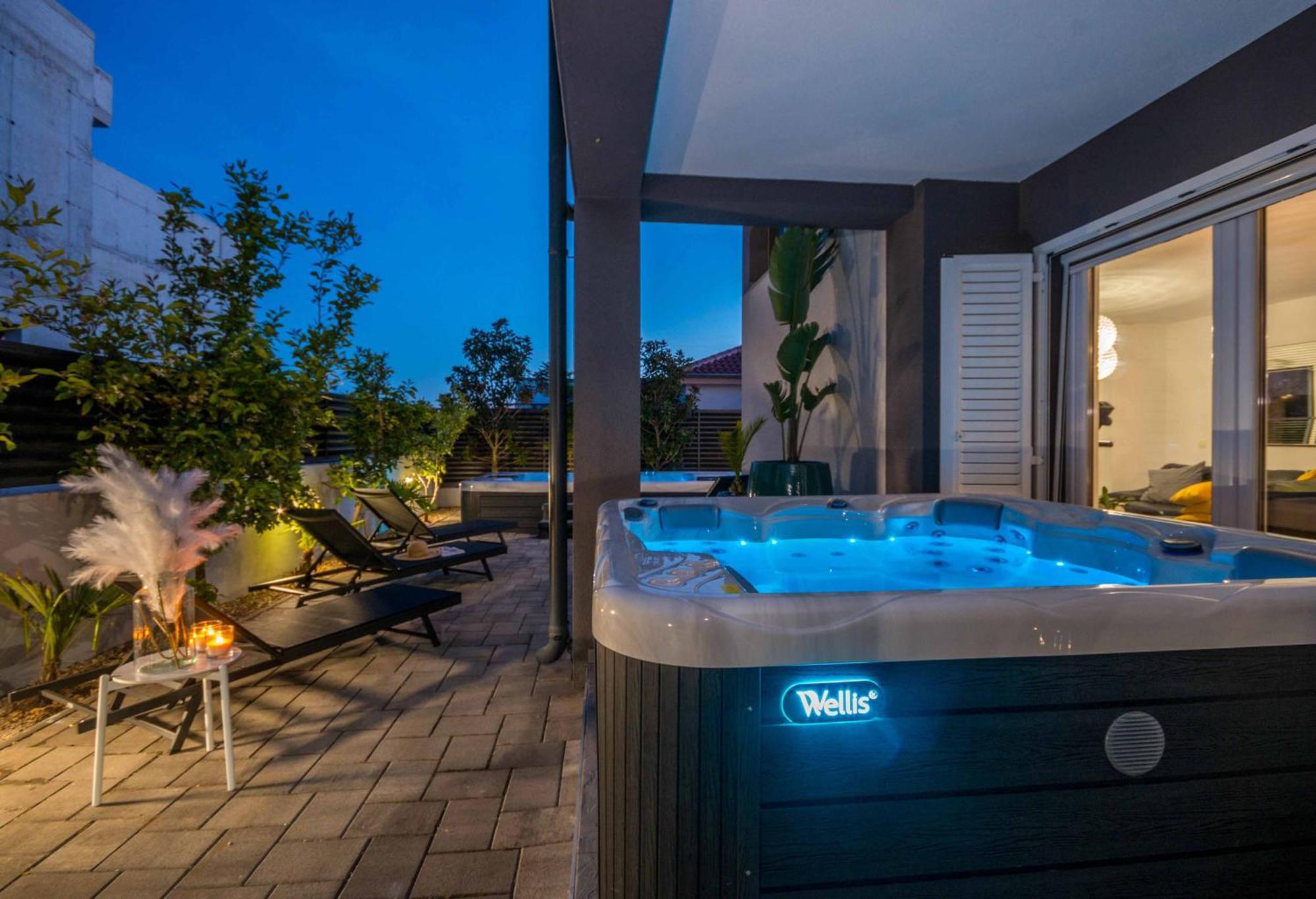 House With Pool Ledenko Apartment Biograd Na Moru Exterior foto