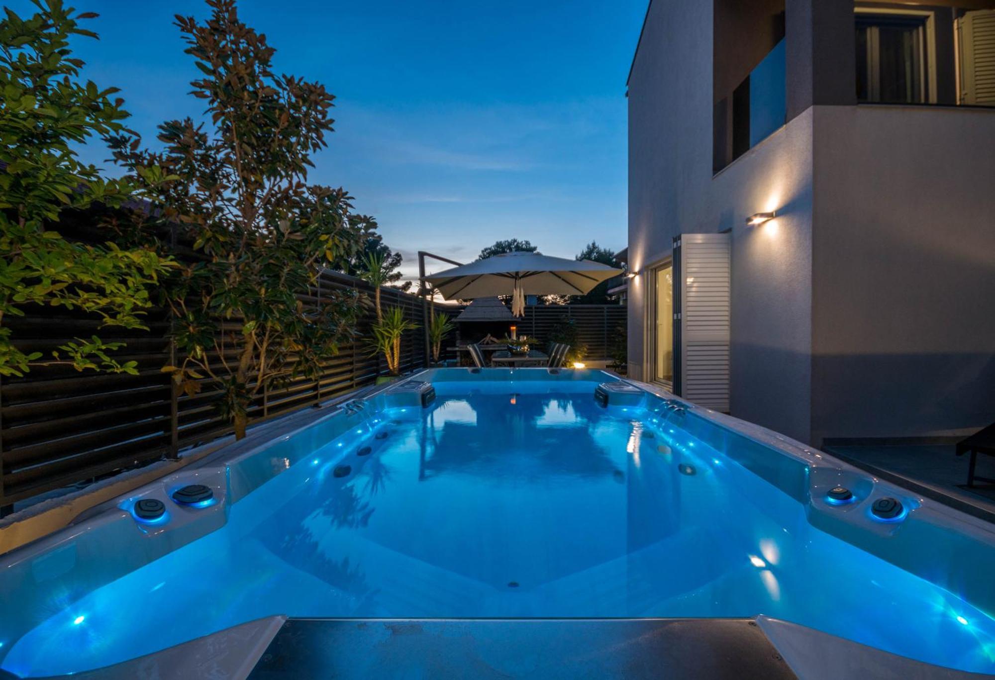 House With Pool Ledenko Apartment Biograd Na Moru Exterior foto