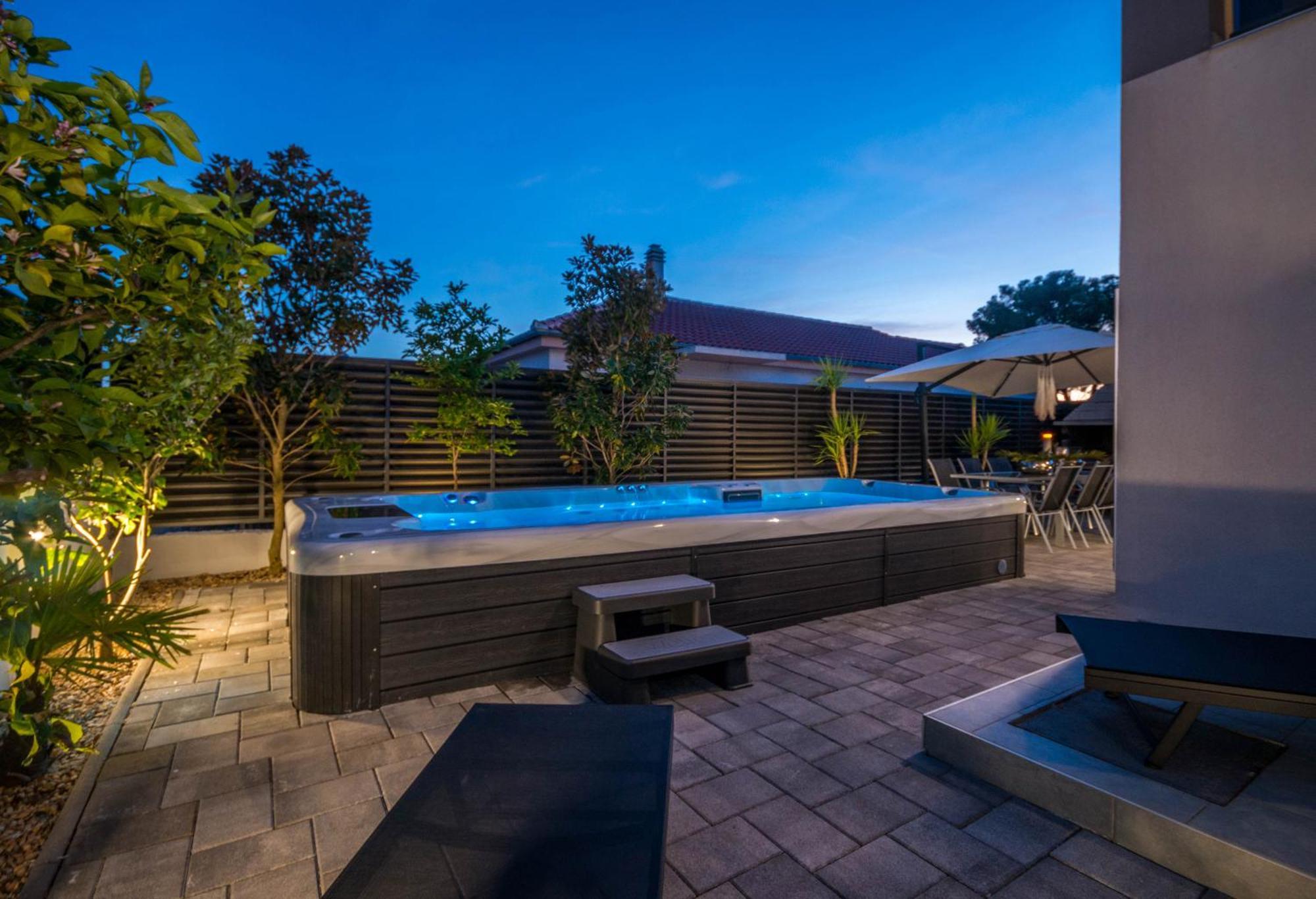 House With Pool Ledenko Apartment Biograd Na Moru Exterior foto