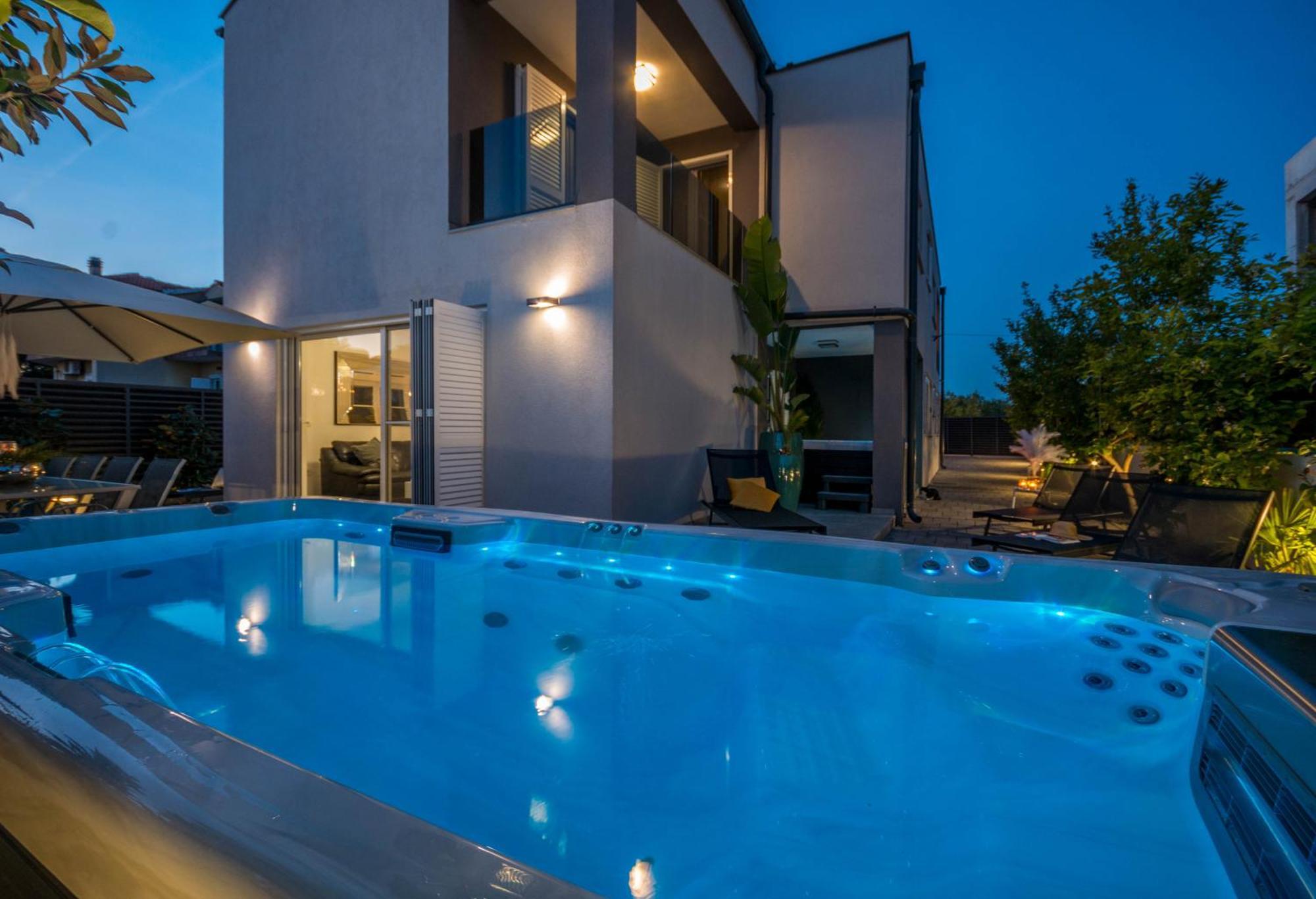House With Pool Ledenko Apartment Biograd Na Moru Exterior foto