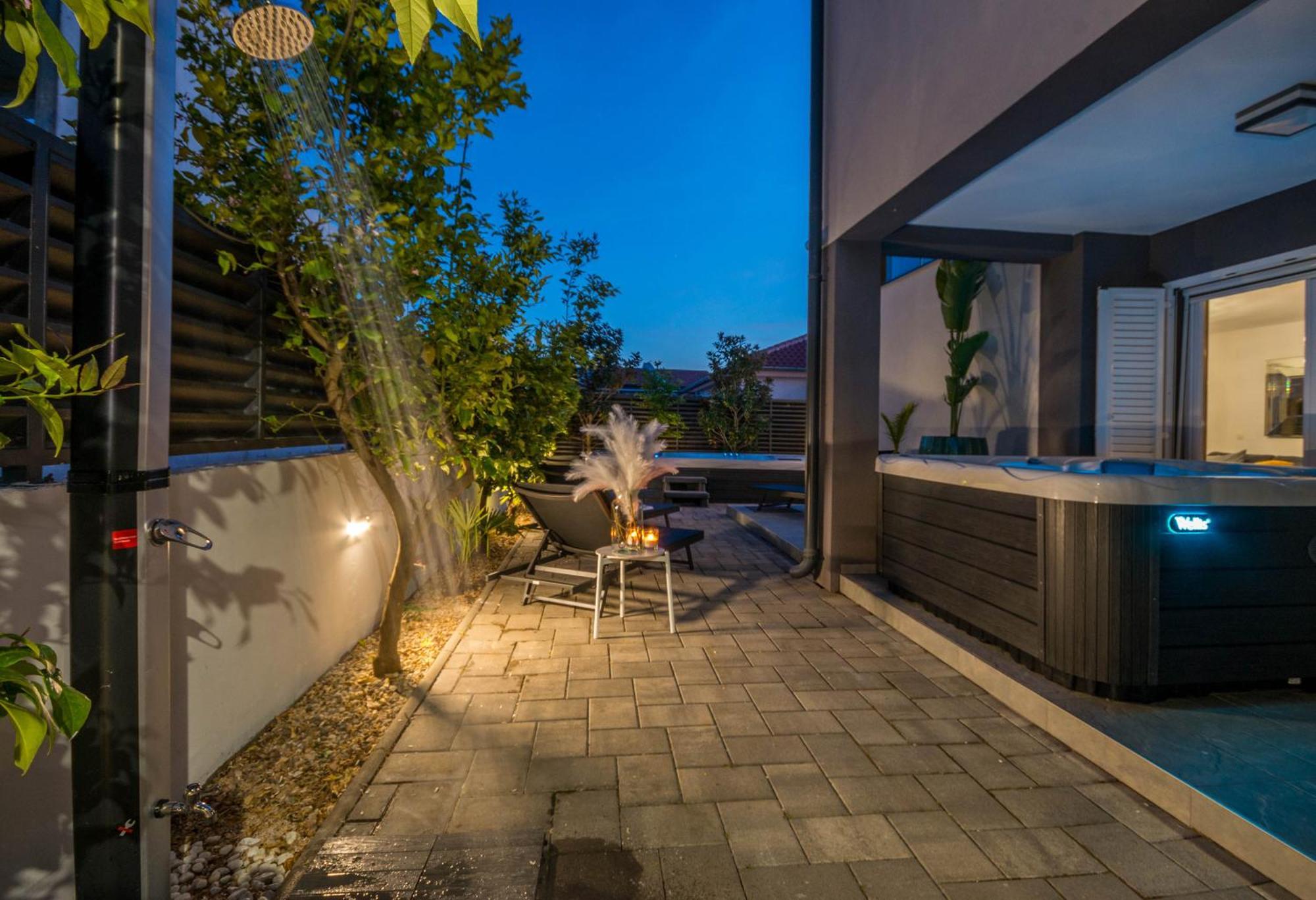 House With Pool Ledenko Apartment Biograd Na Moru Exterior foto