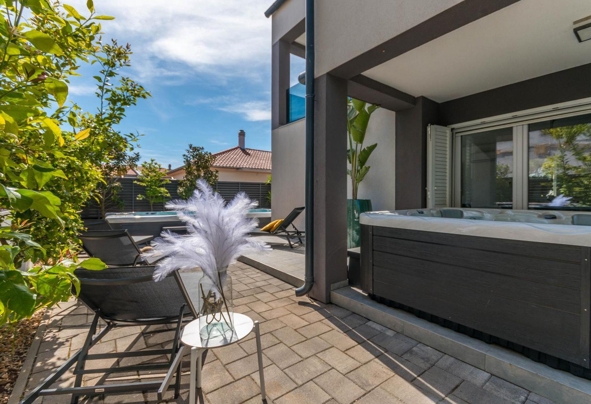 House With Pool Ledenko Apartment Biograd Na Moru Exterior foto