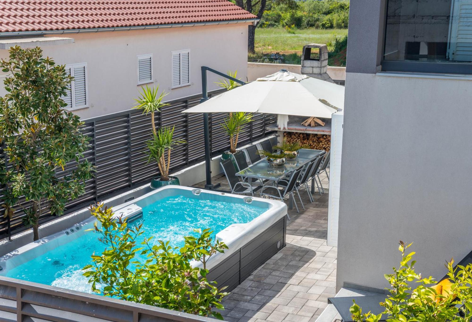 House With Pool Ledenko Apartment Biograd Na Moru Exterior foto