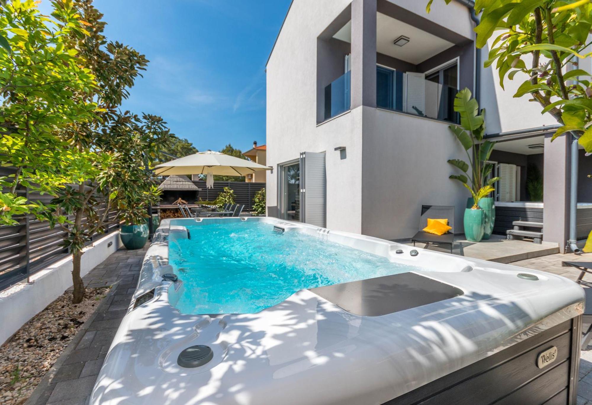 House With Pool Ledenko Apartment Biograd Na Moru Exterior foto