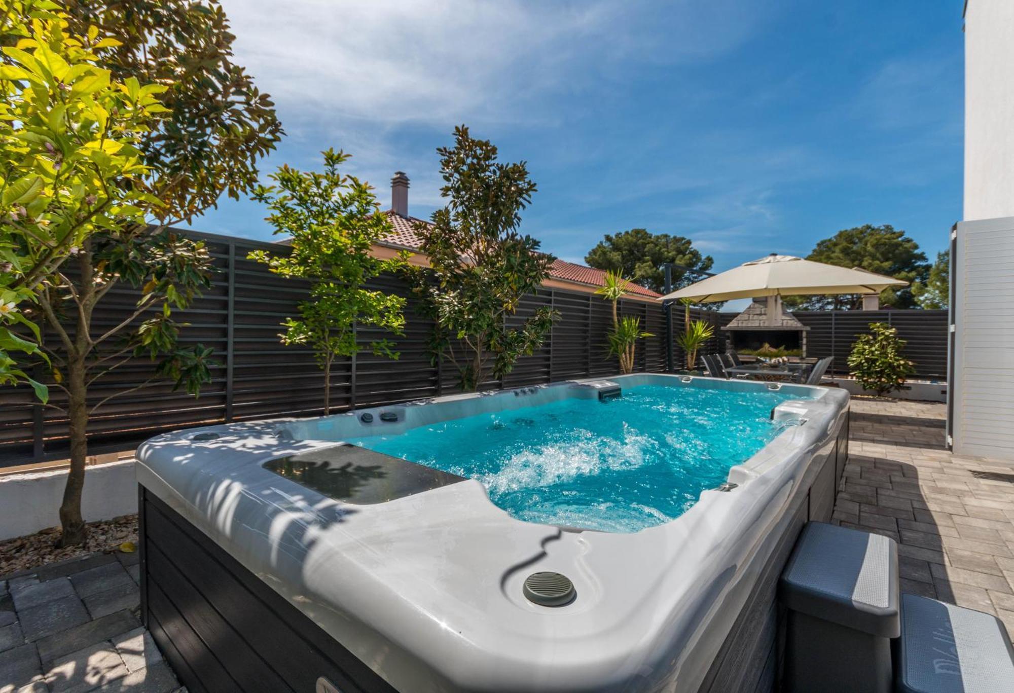 House With Pool Ledenko Apartment Biograd Na Moru Exterior foto